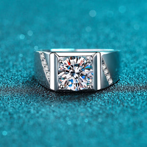 Alliance en moissanite