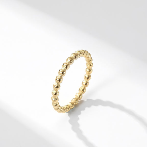 Round Ball Stackable Ring