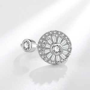 Schneeflocken-Angst-Fidget-Spinner-Ring