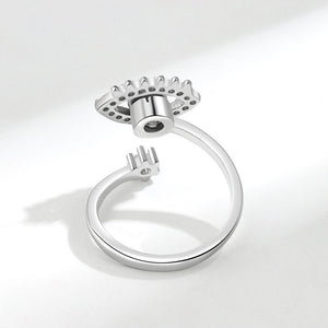 Angst-Fidget-Spinner-Bypass-Ring gegen den bösen Blick