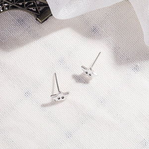 Tiny Small Kawaii Cartoon Star Stud Earrings