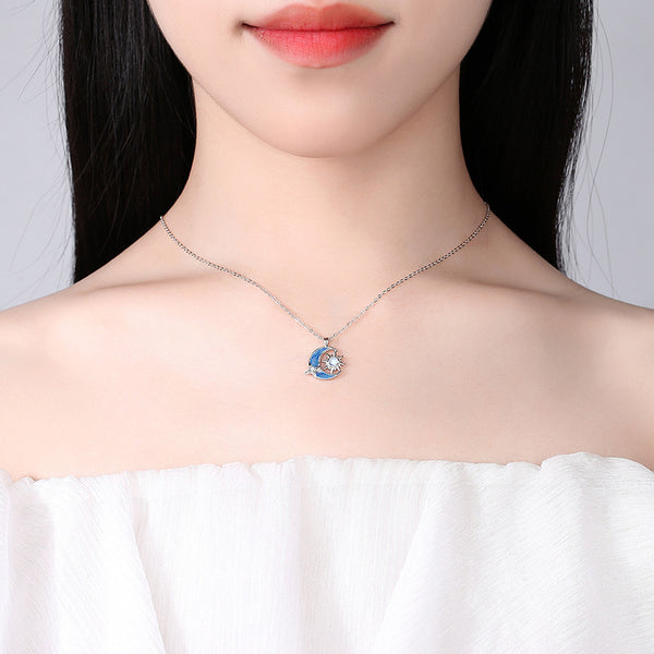 Buy NEBULA Moon/ Star/ Sun Necklace / Celestial Necklaces Online in India -  Etsy