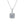 Load image into Gallery viewer, Moissanite Halo Wedding Necklace
