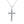 Load image into Gallery viewer, Moissanite Cross Pendant Necklace
