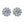Load image into Gallery viewer, Four-Prong Moissanite Stud Earrings
