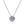 Four-Prong Moissanite Wedding Necklace