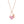 Load image into Gallery viewer, Pink Heart Lock Necklace
