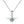 Load image into Gallery viewer, Angel Wing Moissanite Wedding Necklace
