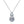Load image into Gallery viewer, Four-Prong Moissanite Gourd Necklace
