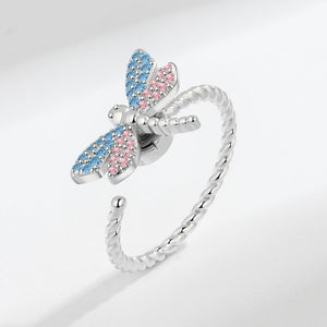 Libelle Angst Fidget Spinner Ring