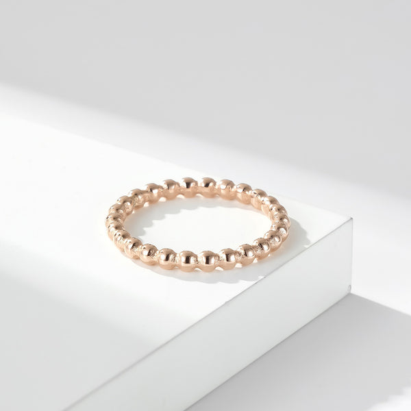 Round Ball Stackable Ring