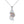 Load image into Gallery viewer, Moissanite Rose Flower Wedding Necklace

