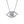 Load image into Gallery viewer, Moissanite Evil Eye Charm Necklace
