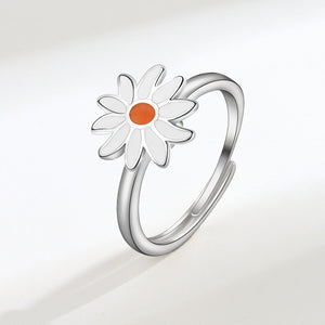 Blumen-Angst-Fidget-Spinner Stapelring