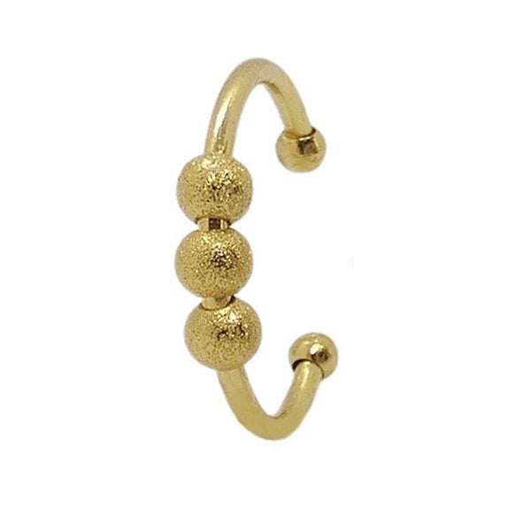 Round Beads Fidget Spinner Ring