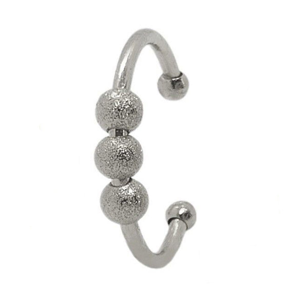 Round Beads Fidget Spinner Ring