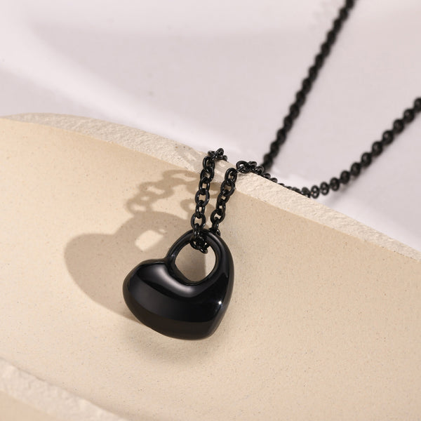 Custom Heart Urn Pendant Necklace
