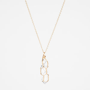 Crystal Raw Stone Healing Pendant Necklace