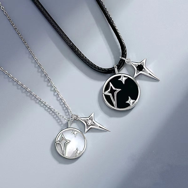 Galaxy Couple Matching Necklace