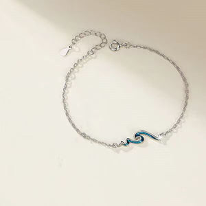 Mountain Ocean Matching Couple Bracelet