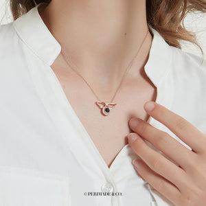 Angel Custom Photo Projection Necklace - Perimade & Co.