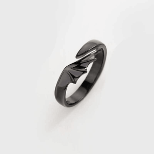 Angel Devil Wing Couple Matching Band Ring - Perimade & Co.