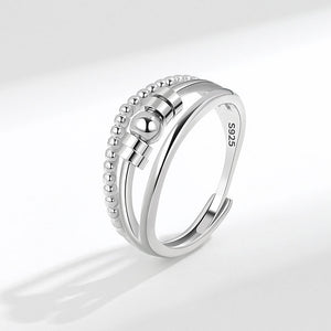 Bead Anxiety Fidget Spinner Band Ring - Perimade & Co.