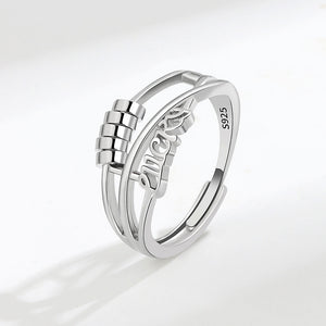 Bead Anxiety Fidget Spinner Band Ring - Perimade & Co.