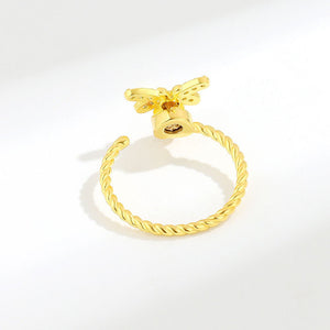 Bee Anxiety Fidget Spinner Statement Ring - Perimade & Co.