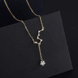 Big Dipper North Star Charm Y Necklace - Perimade & Co.