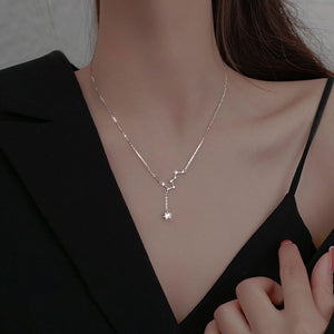 Big Dipper North Star Charm Y Necklace - Perimade & Co.
