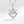 Blue Dancing Stone Heart Pendant Necklace - Perimade & Co.