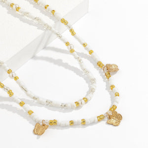 Butterfly Charm Boho Bead Waist Belly Chain - Perimade & Co.