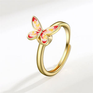 Butterfly Fidget Spinner Statement Ring - Perimade & Co.