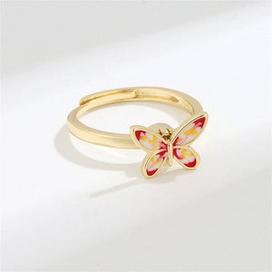 Butterfly Fidget Spinner Statement Ring - Perimade & Co.