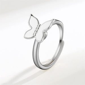 Butterfly Fidget Spinner Statement Ring - Perimade & Co.