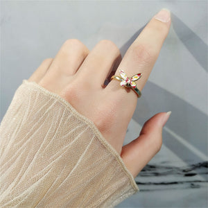 Butterfly Fidget Spinner Statement Ring - Perimade & Co.