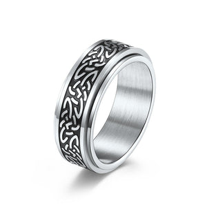 Celtic Knot Anxiety Fidget Spinner Ring - Perimade & Co.