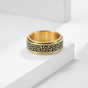 Celtic Knot Anxiety Fidget Spinner Ring - Perimade & Co.