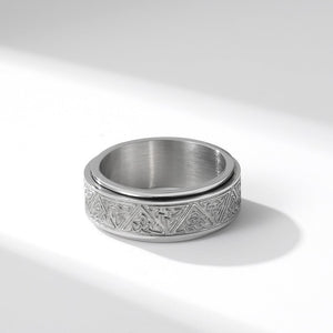 Celtic Trinity Knot Fidget Spinner Band Ring - Perimade & Co.