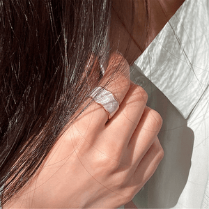Color Enamel Ocean Sea Wave Statement Ring - Perimade & Co.