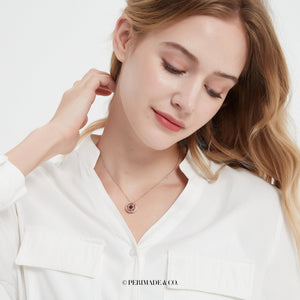 Compass Custom Photo Projection Necklace - Perimade & Co.