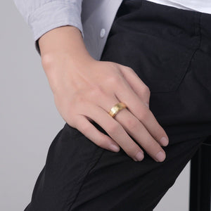 Cross Anxiety Fidget Spinner Band Ring - Perimade & Co.