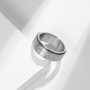 Cross Anxiety Fidget Spinner Band Ring - Perimade & Co.