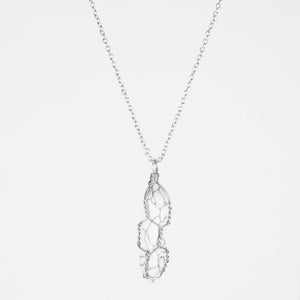 Crystal Raw Stone Healing Pendant Necklace - Perimade & Co.