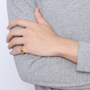 Custom 6mm Anxiety Fidget Spinner Ring - Perimade & Co.