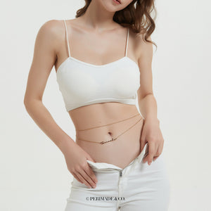 Custom Name Double Waist Belly Chain - Perimade & Co.