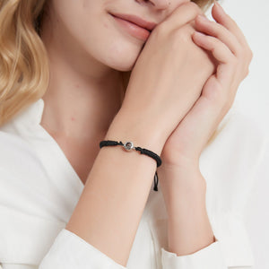 Custom Photo Projection Rope Bracelet - Perimade & Co.