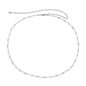 Dainty Boho Pearl Bead Waist Belly Chain - Perimade & Co.