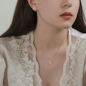Dainty Swan Bird Charm Pendant Necklace - Perimade & Co.